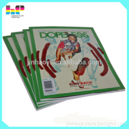 Many pages soft cover perfect bound books printing